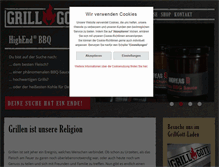 Tablet Screenshot of grill-gott.com